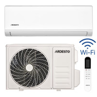 Кондиционер ARDESTO CoolSmart 20м2 инвертор 7000BTU 2.0кВт A/A -15°С Wi-Fi R32 белый