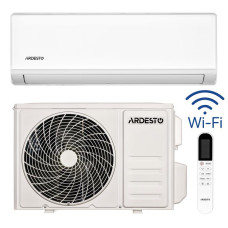 Кондиционер ARDESTO CoolSmartPro 70м2 инвертор 24000BTU 7.0кВт A++/A+ -25°С Wi-Fi R32 белый