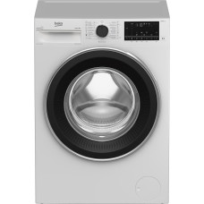 Пральна машина Beko фронтальна, 8кг, 1400, A+++, 55см, дисплей, пар, інвертор, AutoDose, білий