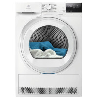 Сушильная машина Electrolux тепловой насос, 8кг, A++, 64см, дисплей, белый