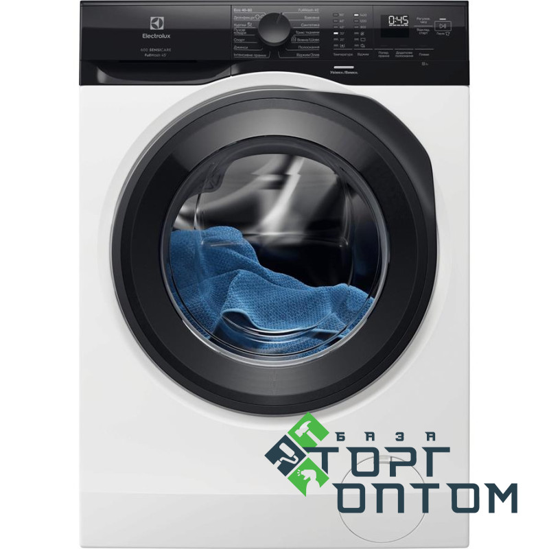 Пральна машина Electrolux фронтальна, 9кг, 1400, A, 66см, дисплей, пара, інвертор, білий