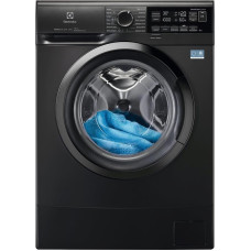 Пральна машина Electrolux фронтальна, 6кг, 1000, A, 41см, дисплей, інвертор, сріблястий темний
