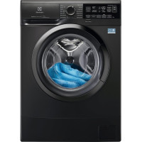 Пральна машина Electrolux фронтальна, 7кг, 1200, A, 48см, дисплей, інвертор, сріблястий темний