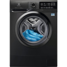 Пральна машина Electrolux фронтальна, 7кг, 1200, A, 48см, дисплей, інвертор, сріблястий темний