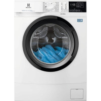 Стиральная машина Electrolux фронтальная, 6кг, 1000, A, 41см, дисплей, инвертор, белый