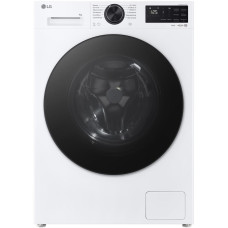 Пральна машина LG фронтальна, 9кг, 1200, A, 48см, дисплей, пара, інвертор, білий