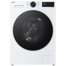 Пральна машина LG фронтальна, 8кг, 1200, A, 48см, дисплей, пара, інвертор, білий