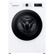 Пральна машина LG фронтальна, 7кг, 1200, A, 44см, дисплей, пара, інвертор, білий