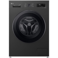 Стиральная машина LG фронтальная, 6.5кг, 1200, В, 44см, дисплей, пар, инвертор, черный