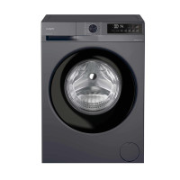 Пральна машина Candy ProWash 300 фронтальна, 8кг, 1400, A, 48см, дисплей, пара, інвертор, люк чорний, cріблястий