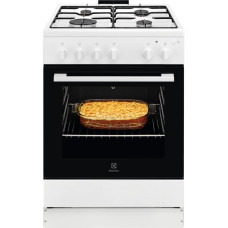 Плита Electrolux газова, 59л, 60x60см, білий