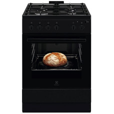 Плита Electrolux газова, 59л, 60x60см, чавун, чорний
