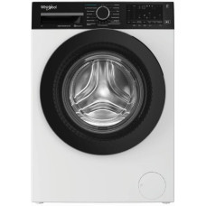 Пральна машина Whirlpool фронтальна, 7кг, 1400, A, 49.6см, дисплей, пара, інвертор, люк чорний, білий
