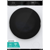 Стирально-сушильная машина Gorenje фронтальная, 10.5(6)кг, 1400, A+, 60см, дисплей, пар, инвертор, Wi-Fi, белый