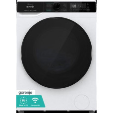 Прально-сушильна машина Gorenje фронтальна, 10.5(6)кг, 1400, A+, 60см, дисплей, пара, інвертор, Wi-Fi, білий