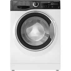 Пральна машина Whirlpool фронтальна, 6кг, 1200, C, 43см, дисплей, інвертор, люк чорний, білий