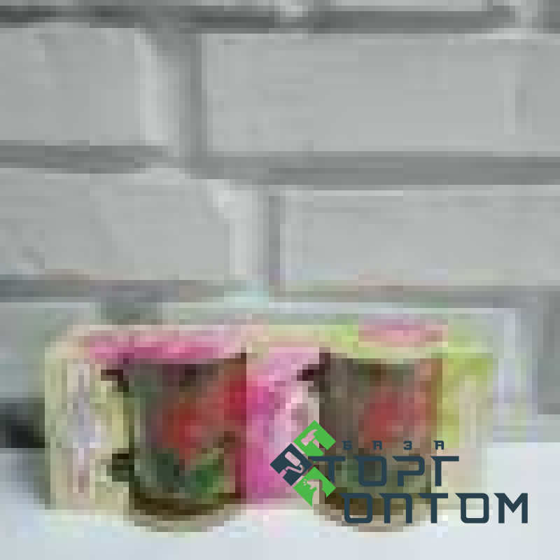 Набор стеклянных кружек "Green Tea" (2шт 200мл) (07с1335) Цветной