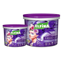 Фарба для фасадів В/Е "ELFINA" "ФАСАД LUX" 7,0 кг