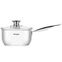 Ковш из нержавеющей стали RINGEL Grey line 16 см (1,6л) с крышкою
