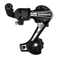 Переключатель задний Shimano TY-21 болт (7-8 скоростей)