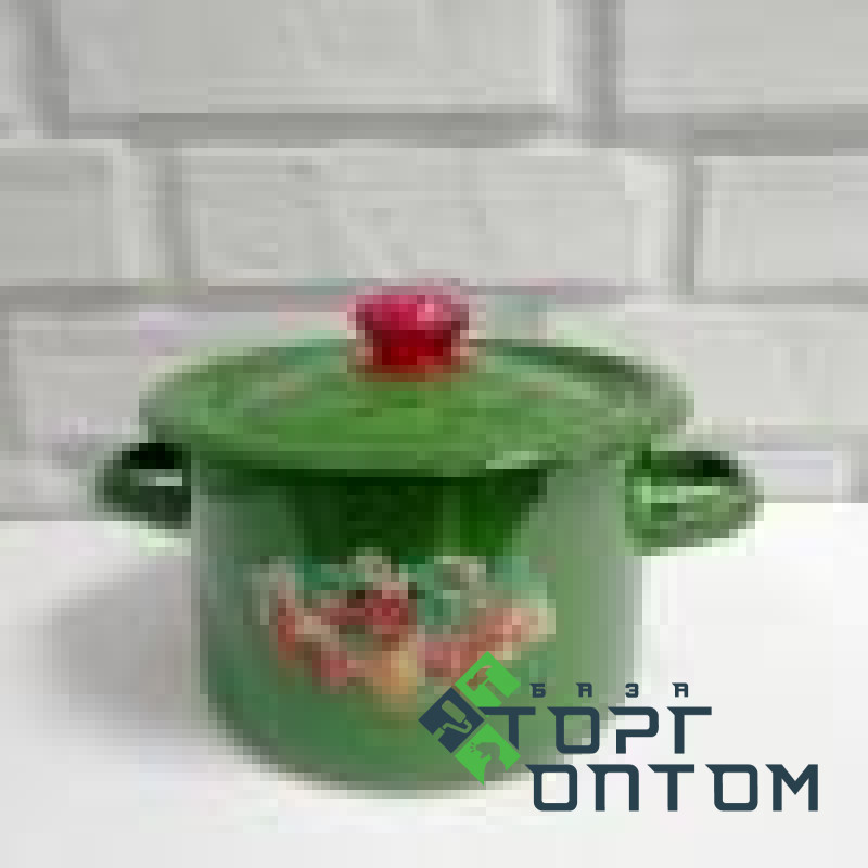 Кастрюля эмалированная 2л 1610/4 "Новомосковск"