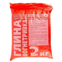 Глина вогнетривка 5,0 кг (5шт)