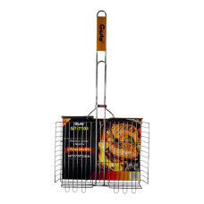 Решетка Гриль (Time2Grill) с бортом GUSTO 66*31*24*5,5см