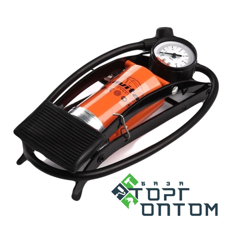 Насос "FOOT PUMP" ножной однопоршневый универсальный