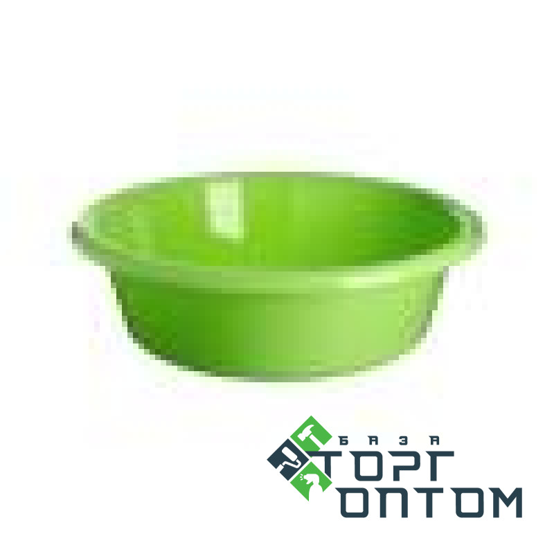 Таз пластиковый круглый (низкий) 20л "SR" Сербия