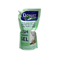 Бальзам для миття посуду на основі фісташкової олії 1л дой-пак DONAT Clean Nature