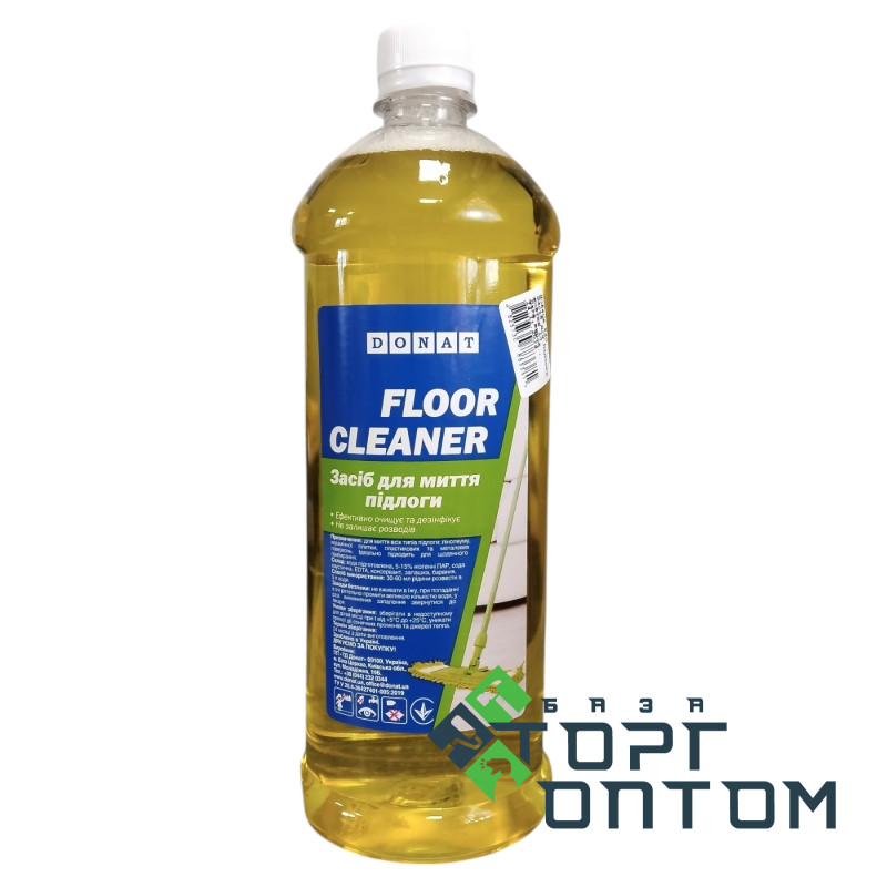 Засіб для миття підлоги HoReCa Pro (Жовтий) 1л DONAT