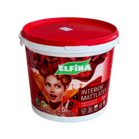 Фарба для дому всередині В/Е "ELFINA" "MATTLATEX" МИЙКА 7,0 кг