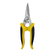 Ножницы садовые с пластмассовой ручкой "Желтые" TOOLS SCISSORS 180мм