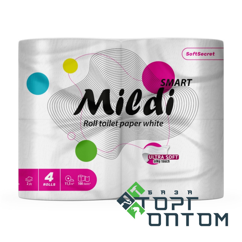 Туалетний папір MIDI SMART (48шт)