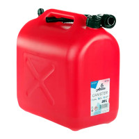 Канистра пластиковая для топлива 20л HDPE с лейкой + воздушный клапан "12 Atelie"