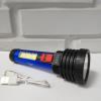 Фонарик ручной на аккумуляторе "AERBES" "USB 5W LED +3 COB"