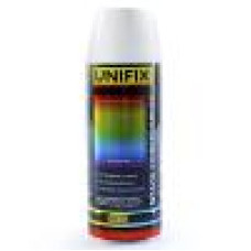 Фарба акрилова аерозольна балон RAL 9003 "UNIFIX" Білий матовий 400мл