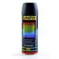 Краска акриловая аэрозольная баллон RAL 9005 "UNIFIX" Черный матовый 400мл