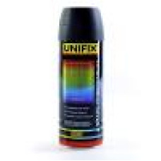 Фарба акрилова аерозольна балон RAL 9005 "UNIFIX" Чорний матовий 400мл