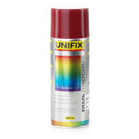 Фарба акрилова аерозольна балон RAL 3005 "UNIFIX" Вино червоний 400мл