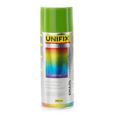 Фарба акрилова аерозольна балон RAL 6010 "UNIFIX" Зелений трав'яний 400мл