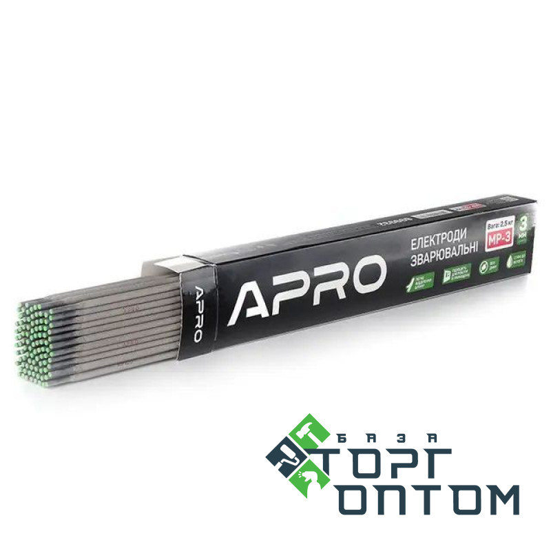 Электроды АНО-36 ТМ APRO Диаметр 3мм (Уп. 2,5кг)