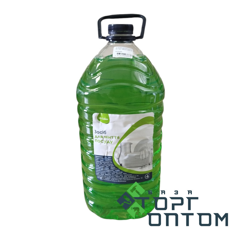 Засіб для миття посуду Be Clean 5кг (Яблуко) DONAT