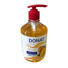 Рідке мило DONAT Clean (Манго) 0,5л дозатор