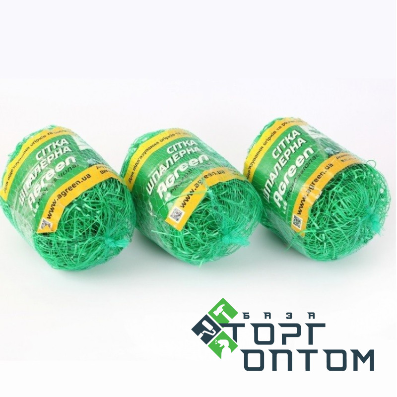 Сетка пластиковая шпалерная огуречная фасованная 1,7м x 10м