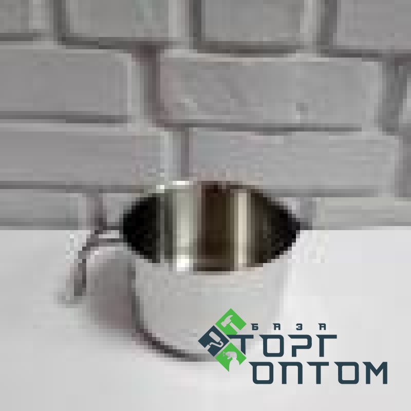 Ковш из нержавеющей стали с ручкой 1,2л 14х9,5см "BOLILATTE"