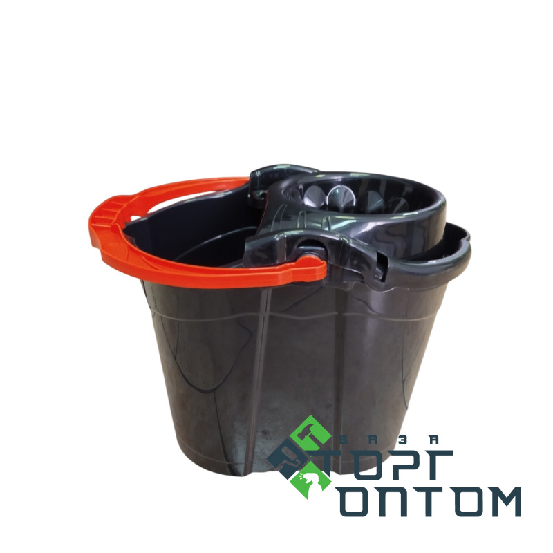 Ведро с отжимом Прямоугольное для уборки 14л "Darcoplast"