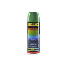 Фарба акрилова аерозольна балон RAL 6002 "UNIFIX" Зелений листяний 400мл