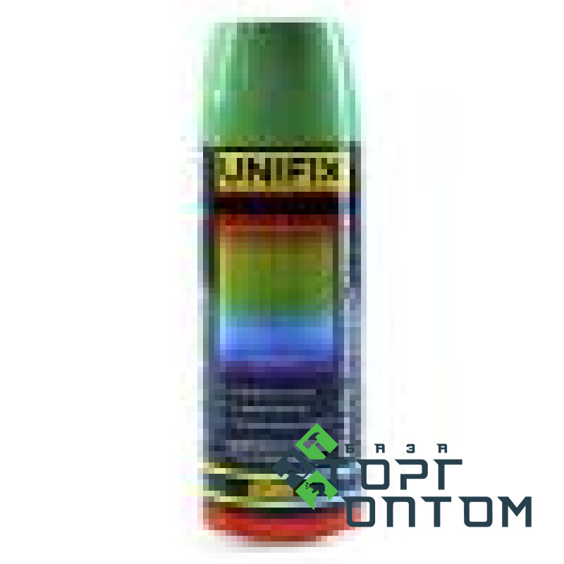Краска акриловая аэрозольная баллон RAL 6029 "UNIFIX" Зеленый мятный 400мл