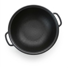 Казан чугунный узбекский "WOK" 12л